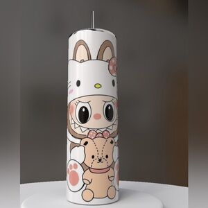 Cute Character White Tumbler